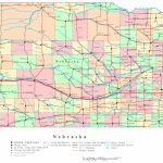Nebraska Printable Map   Printable Map Of Nebraska