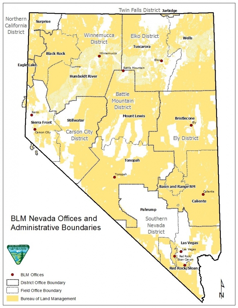 Nevada - Public Room | Bureau Of Land Management - California Blm Camping Map