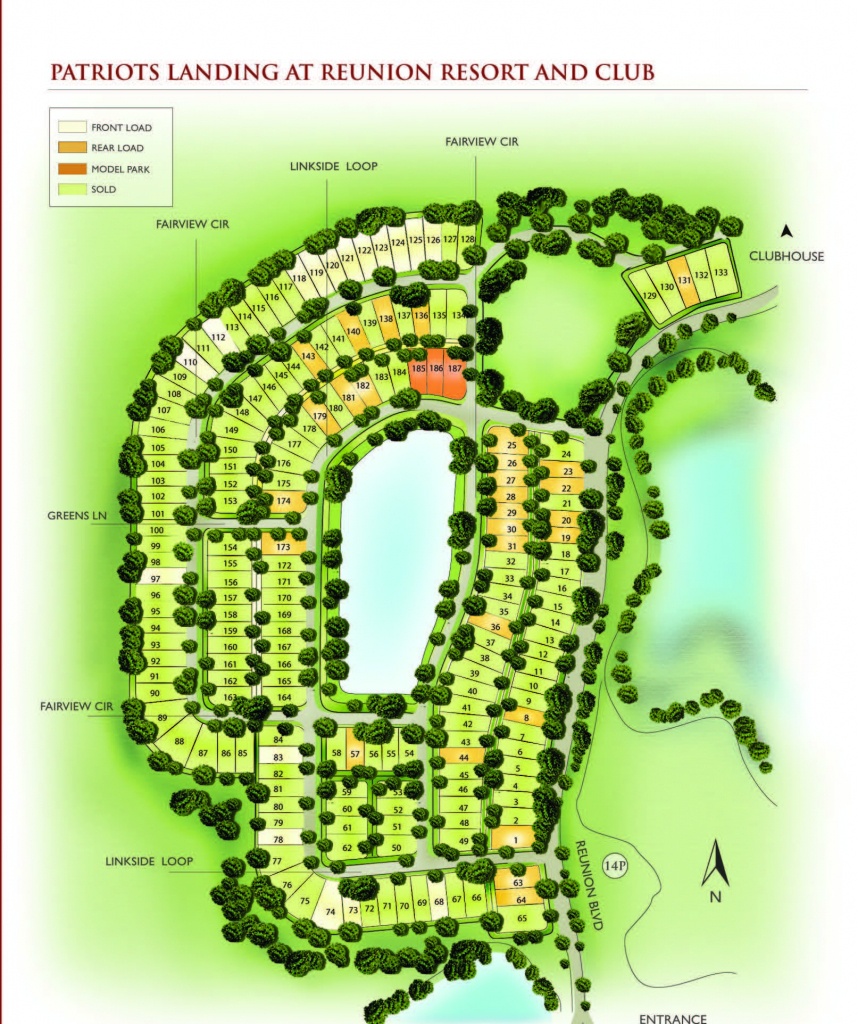 New Construction Opportunities In Reunion Resort Florida - Reunion Florida Map