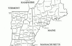 New England States Map Blank – Usa States Map Collections – Printable Map Of New England