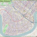 New Orleans Maps | Louisiana, U.s. | Maps Of New Orleans   New Orleans Street Map Printable