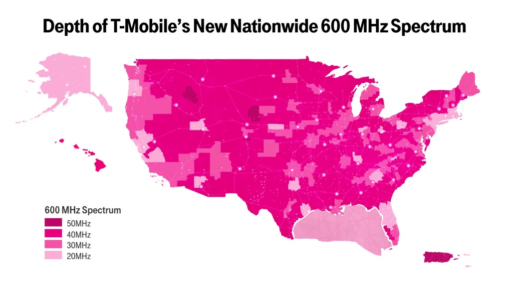 New T-Mobile Upgrade May Boost Your Coverage—If You Have The Right - T Mobile Coverage Map Texas