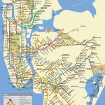 New York City Subway Map   Printable Nyc Map Pdf
