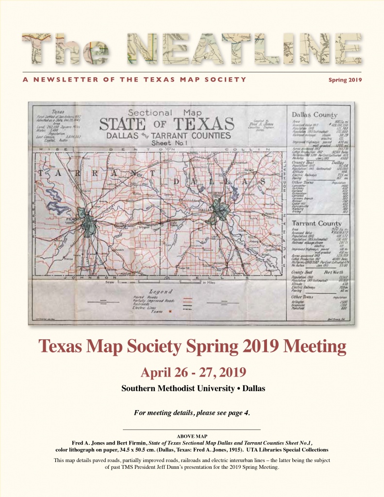 Newsletter | Texas Map Society - Spring Texas Map