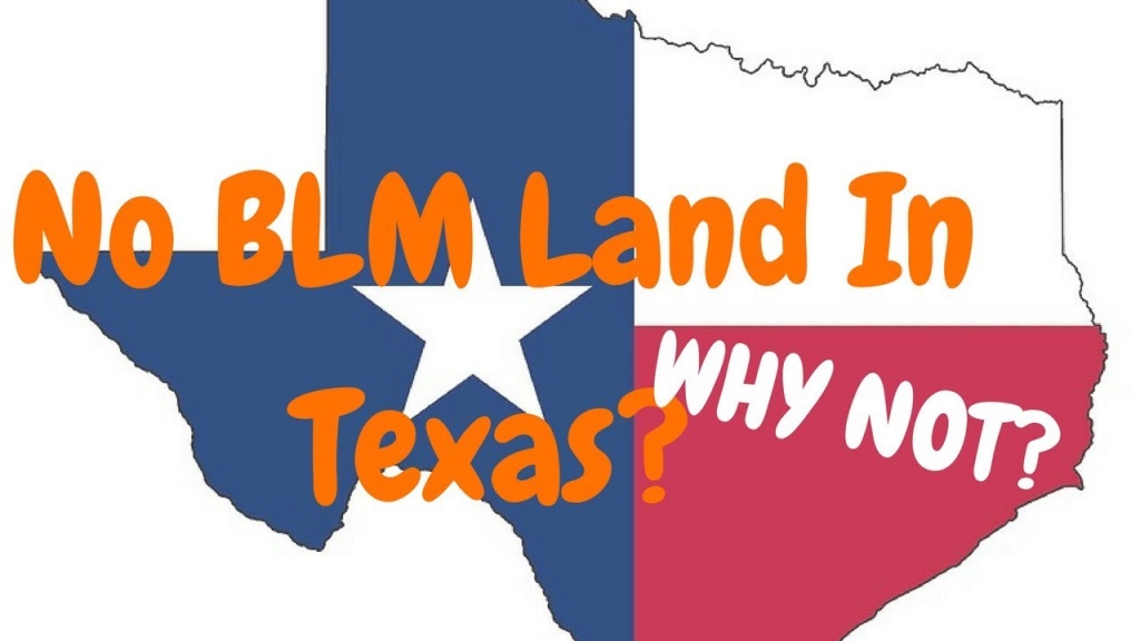 No Blm Land In Texas? - Why? - Youtube - Texas Blm Land Map