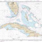 Noaa Chart 11013. Nautical Chart Of Straits Of Florida And   Nautical Maps Florida