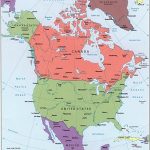 North America Political Map, North America Atlas   North America Political Map Printable