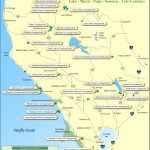 North Bay Counties Campground Map   Camping Central California Coast Map