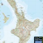North Island Wall Maps   New Zealand North Island Map Printable