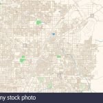 North Las Vegas Nevada Printable Map Excerpt. This Vector Streetmap   Printable Las Vegas Street Maps