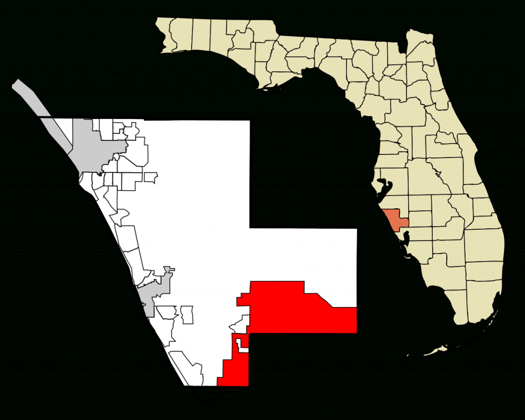 North Port, Florida - Wikipedia - North Port Florida Map