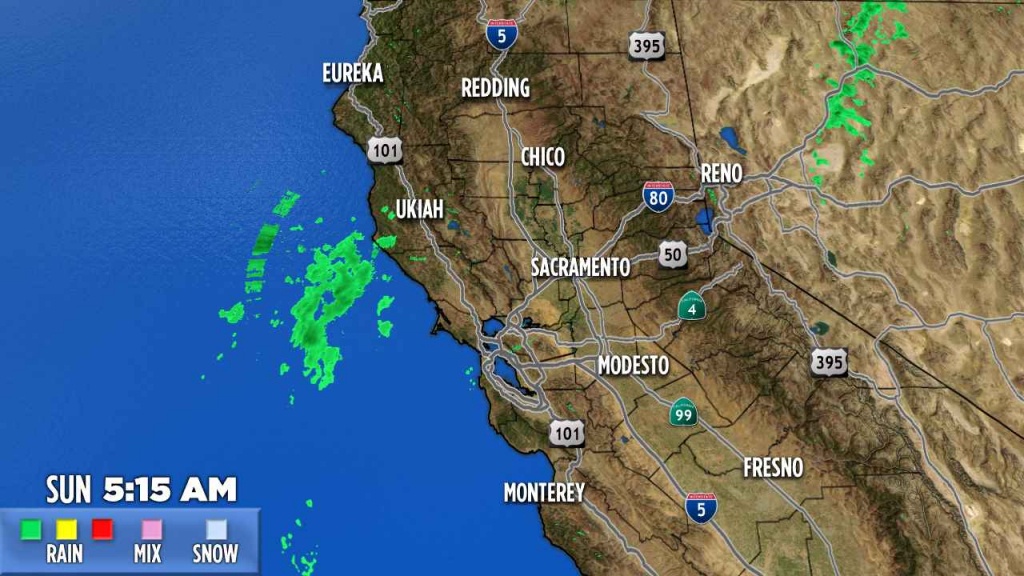 Northern California | Abc7News - California Radar Map