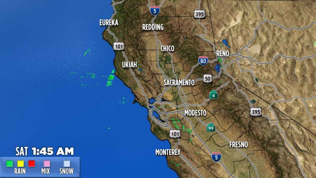 Northern California | Abc7News - Northern California Weather Map