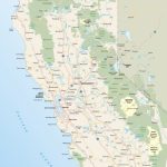 Northern California Map Fantasy To Go With Of Cities – Touran With   Map Of Central And Northern California Coast