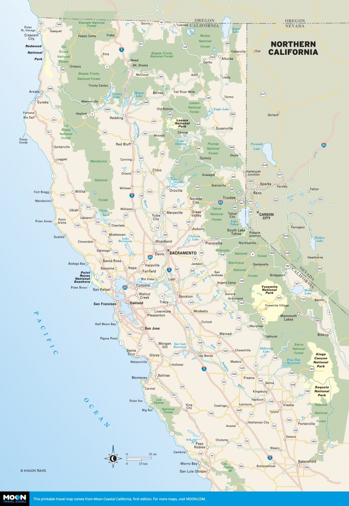 Northern California Map Fantasy To Go With Of Cities – Touran With - Map Of Central And Northern California Coast