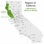 Northwest California Region Map   Geocurrents   Northwest California Map