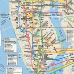 Nyc Subway Manhattan In 2019 | Scenic Route To Where I've Been   Printable New York Subway Map