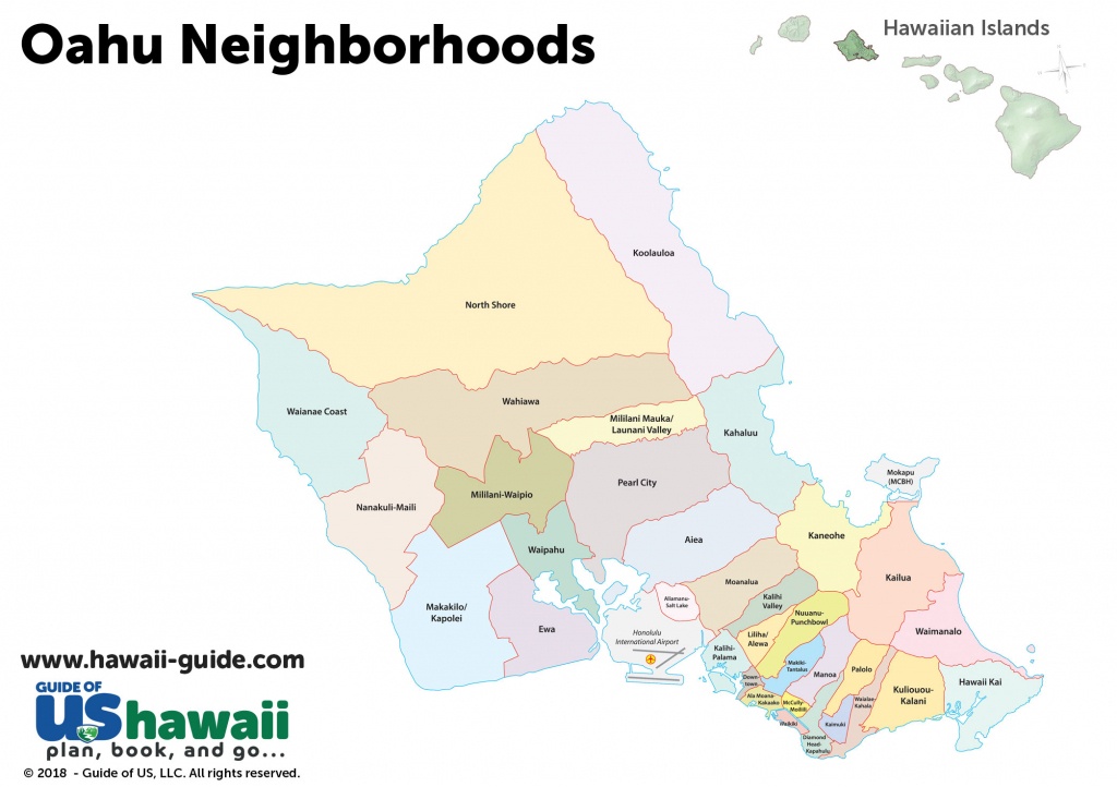 Oahu Maps - Oahu Map Printable