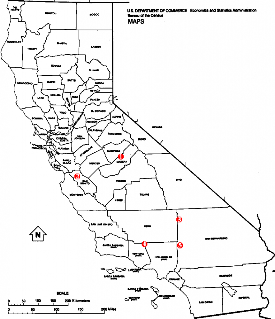 Off-Roading In California – Travel Guide At Wikivoyage - California Ohv Map