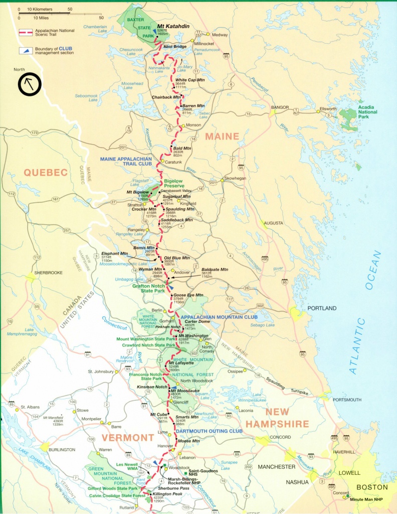 Official Appalachian Trail Maps - Printable Trail Maps