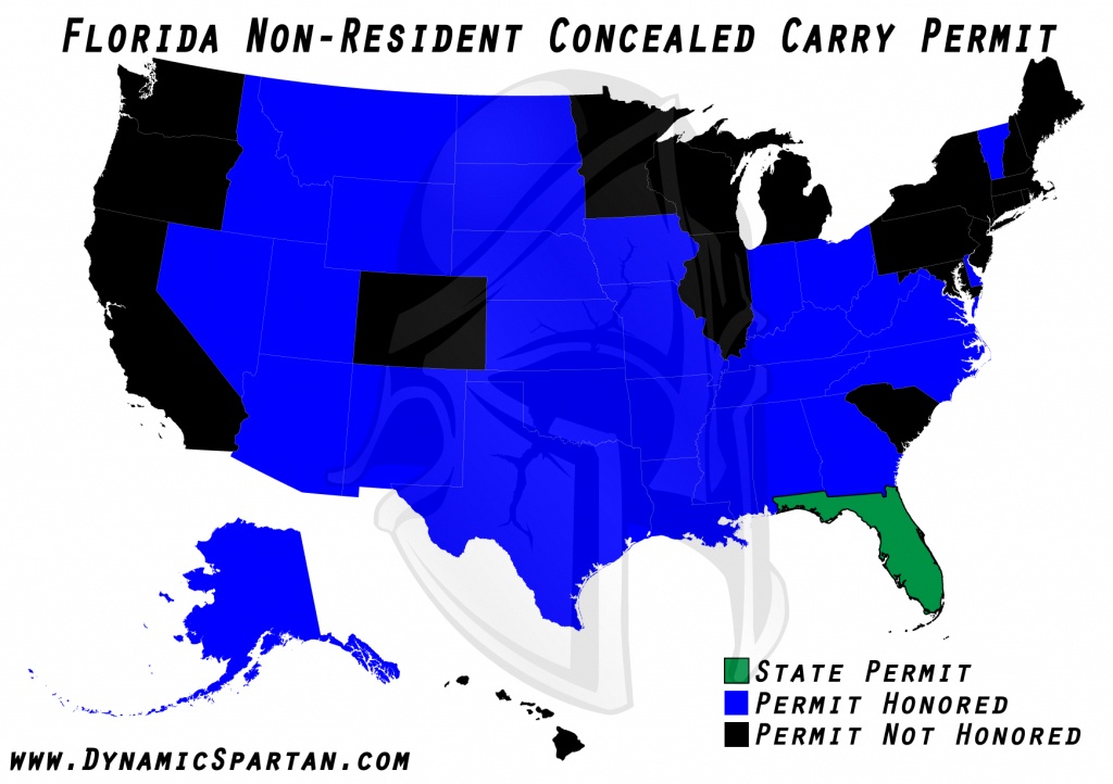 Oklahoma State Bureau Of Investigation Reciprocity Within Colorado - Florida Non Resident Ccw Reciprocity Map
