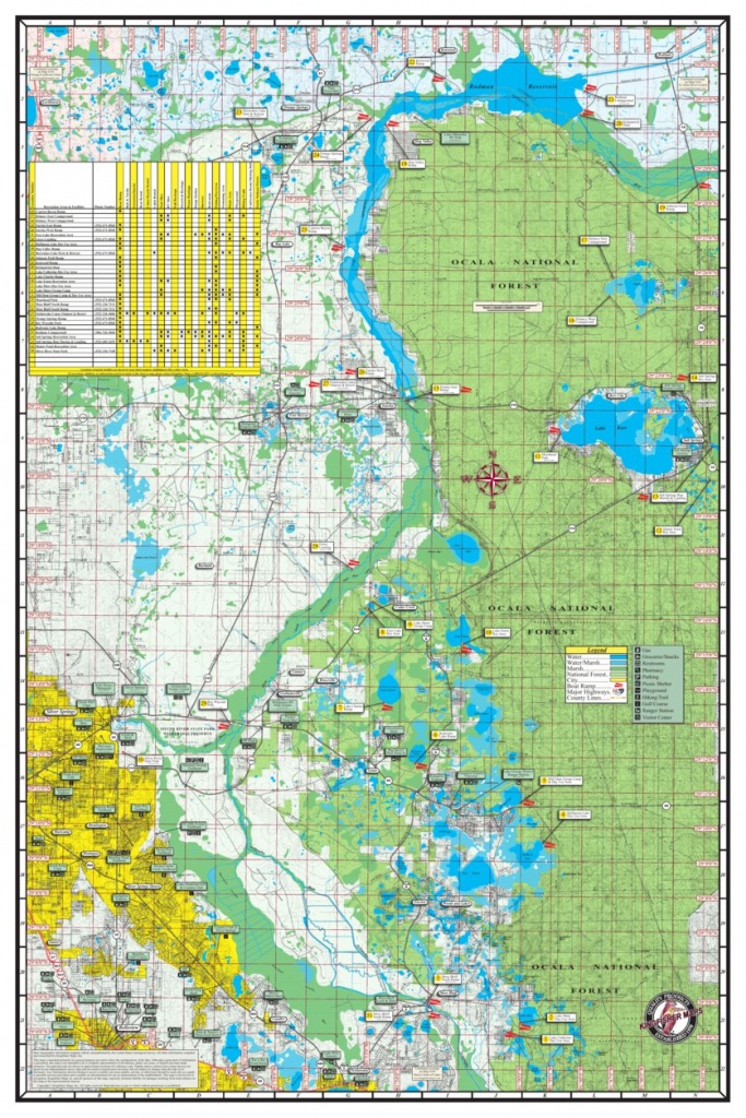 Oklawaha River Florida - Kingfisher Maps, Inc. - Avenza Maps - Ocklawaha Florida Map