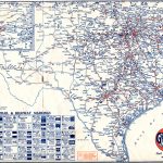 Old Highway Maps Of Texas   North Texas Highway Map