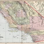 Old Historical City, County And State Maps Of California   Interactive Map Of California Counties