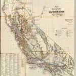 Old Historical City, County And State Maps Of California   Interactive Map Of California Counties