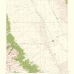 Old Topographical Map   Lone Pine California 1962   Lone Pine California Map