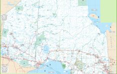 Free Printable Map Of Ontario