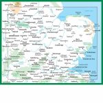 Ordnance Survey Road Map 5   East Midlands & East Anglia   Printable Map Of East Anglia