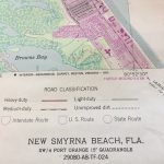 Original Florida Map Of New Smyrna Beach Ponce Inlet Us Dept   Smyrna Beach Florida Map