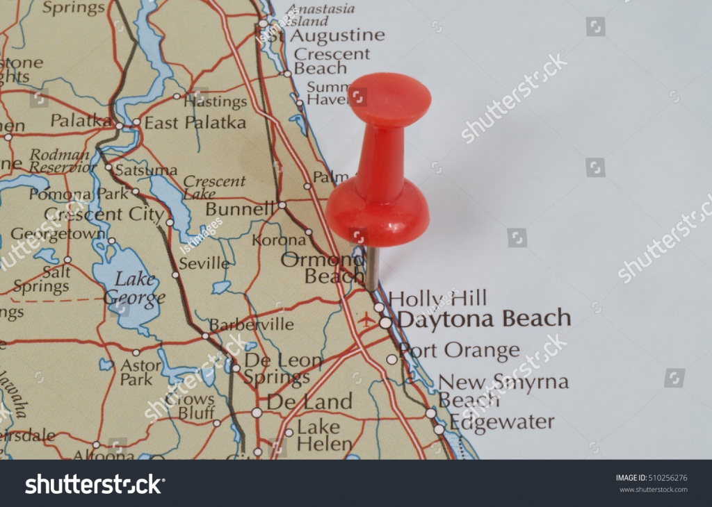 Ormond Beach Florida Volusia United States Stock Photo (Edit Now - Map Of Crescent Beach Florida
