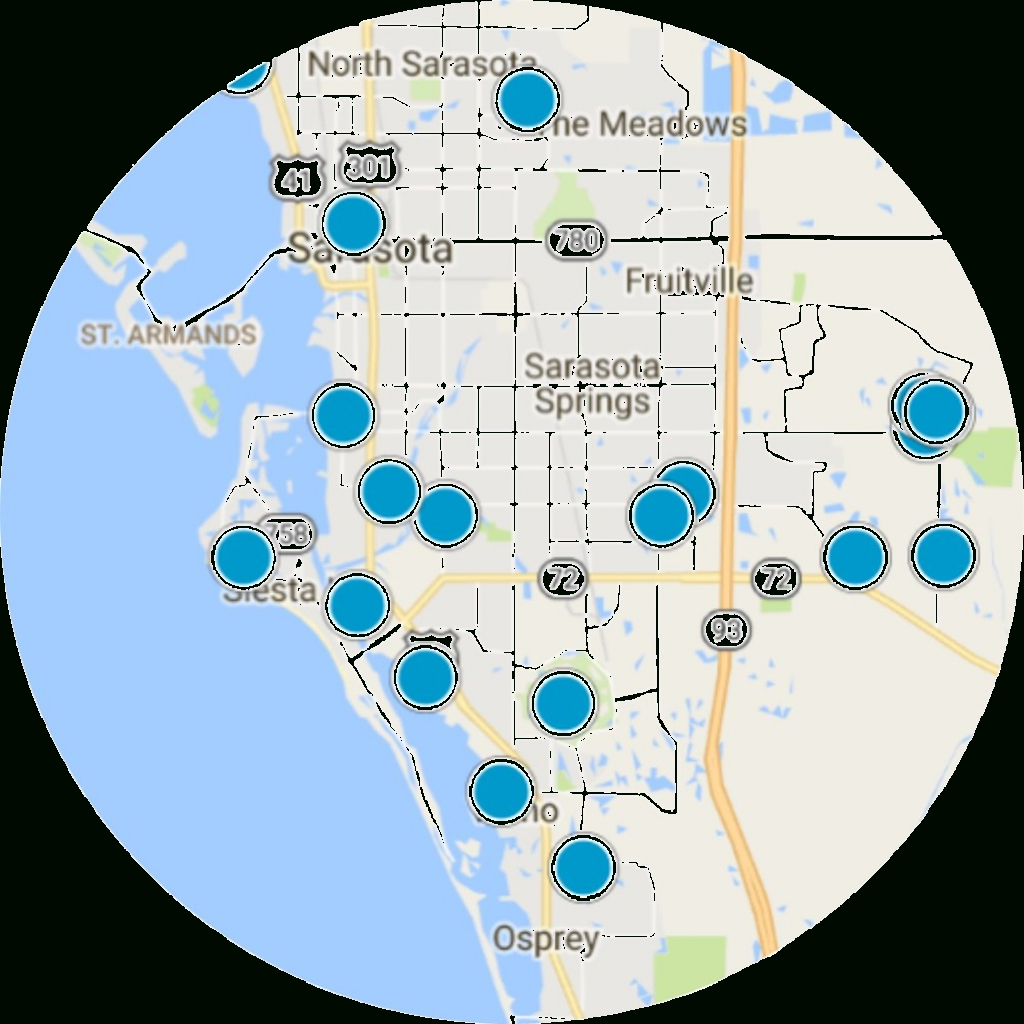 Osprey Real Estate | Osprey Homes For Sale - Osprey Florida Map