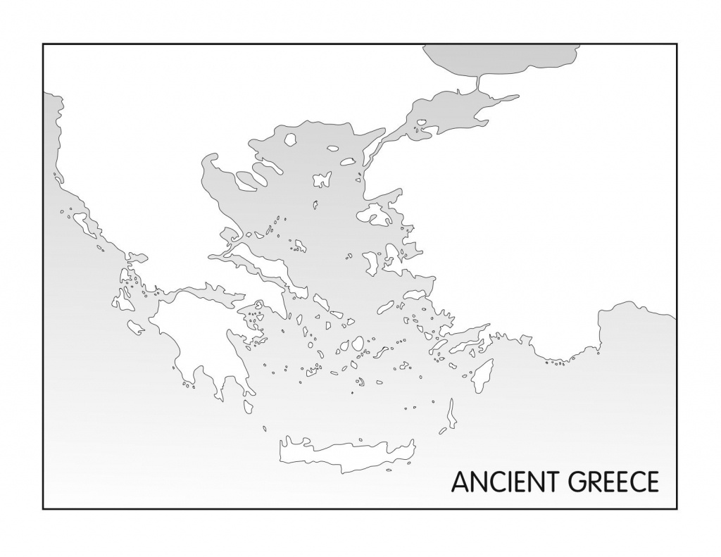 Outline Maps: Ancient Egypt And Greece | Random | Ancient Greece - Map Of Ancient Greece Printable