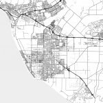 Oxnard, California   Area Map   Light | Hebstreits Sketches   Oxnard California Map