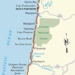 Pacific Coast Route: Oregon | Road Trip Usa   Oregon California Coast Map
