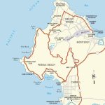 Pacific Coast Route Sights In Pacific Grove, California | Road Trip Usa   17 Mile Drive California Map