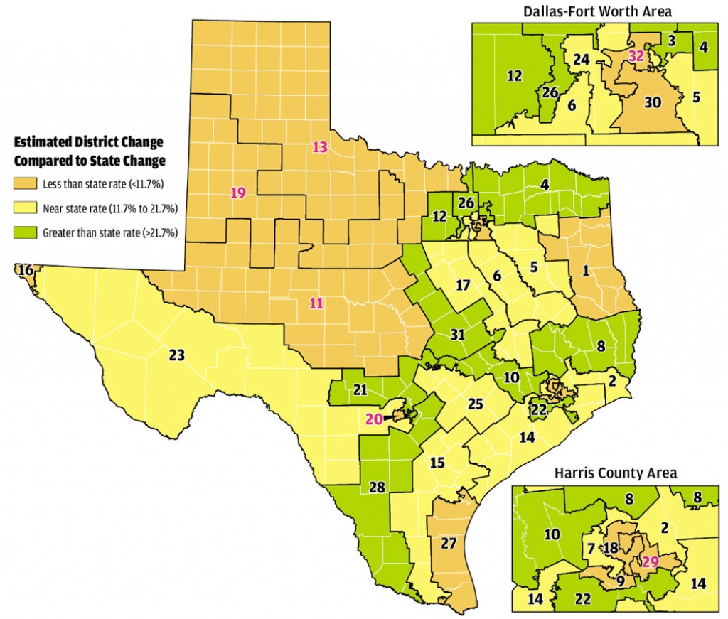 Paintingnumbers: It&amp;#039;s Redistricting Time Again! Wherein We - Texas State District Map