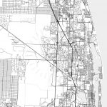 Palm Beach Gardens, Florida   Area Map   Light | Hebstreits Sketches   Palm Beach Gardens Florida Map