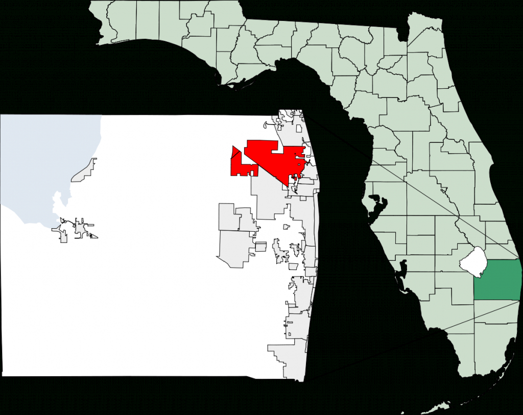 Palm Beach Gardens, Florida - Wikipedia - Map Of West Palm Beach Florida Showing City Limits