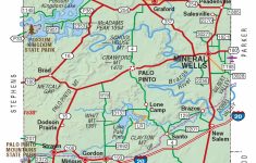 Mineral Wells Texas Map