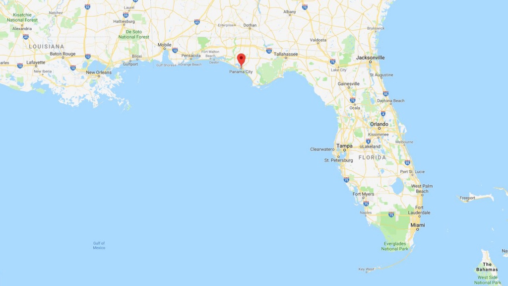 Panama City, Florida Shooting: Police Respond To Active - Panama City Florida Map Google