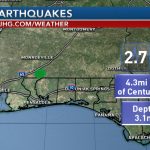 Panhandle Earthquake   Florida Earthquake Map