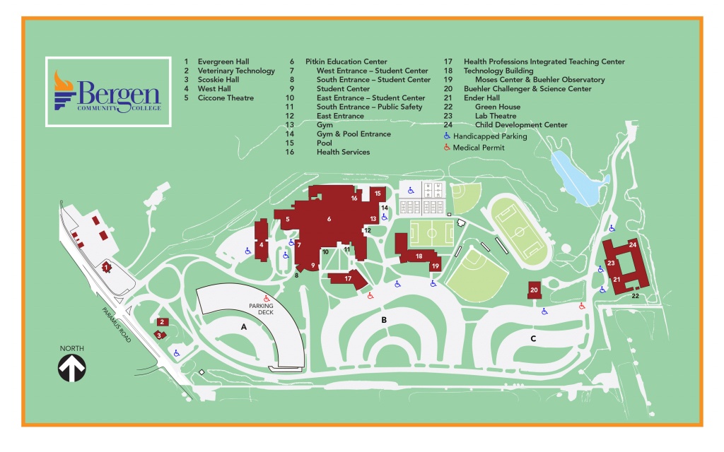 Paramus | Bergen Community College - Community Map For Kids Printable