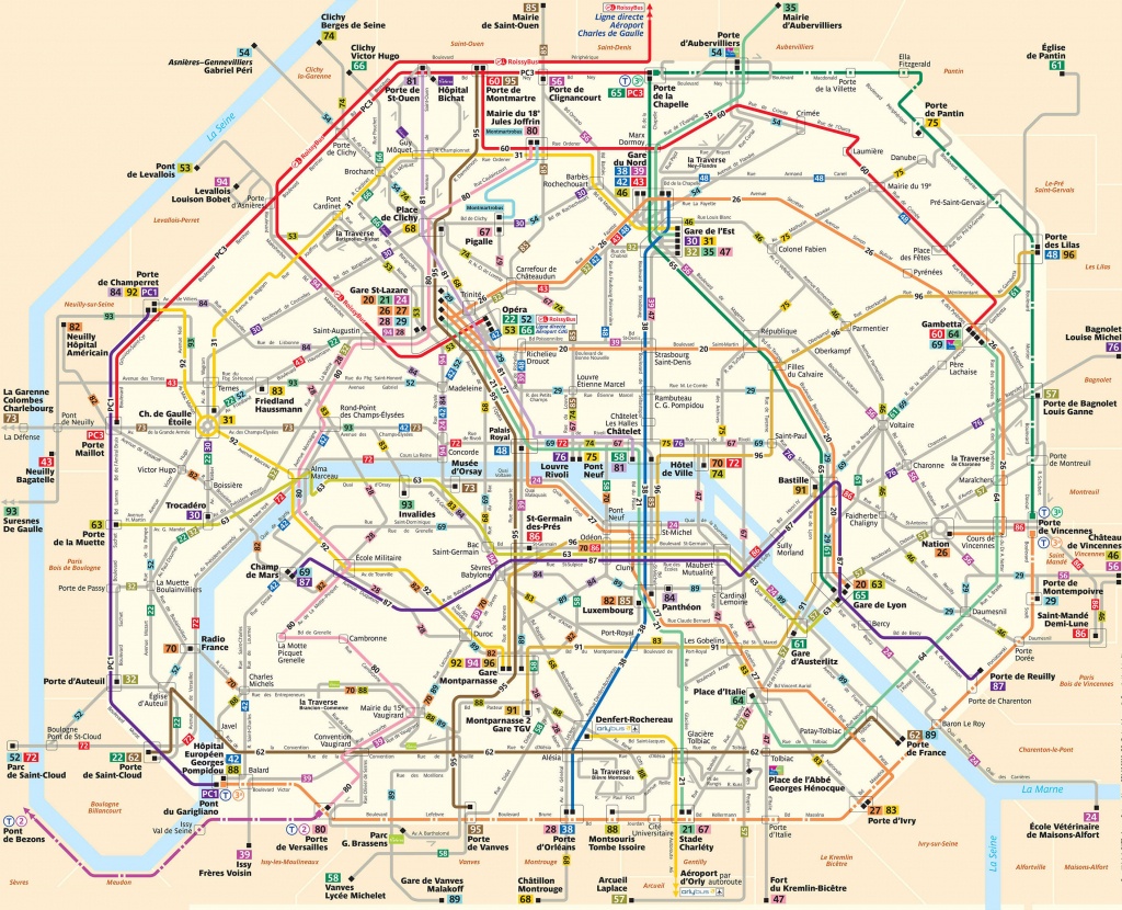 Paris Attractions Map Pdf - Free Printable Tourist Map Paris, Waking - Printable Tourist Map Of Paris France