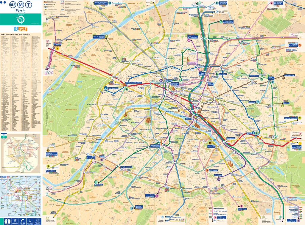 Paris Maps | France | Maps Of Paris - Street Map Of Paris France Printable
