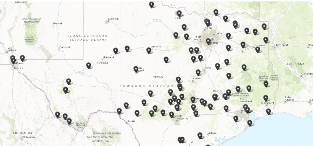 Passport To Texas » Blog Archive » Less Crowded State Park Gems - Texas State Parks Map