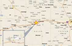 Sweetwater Texas Map